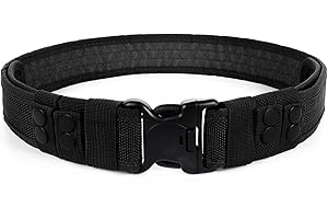 LUUFAN Military Tactical Belt Security Gear Einstellbare Heavy Duty Gürtel mit Schnellverschluss für Outdoor-Aktivität