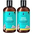 PILGRIM Korean Mild Sulphate Free Shampoo with Argan Oil Pack of 2 (200ml X 200ml) For Dry Frizzy Hair, Men and Women, No Sulphate No Paraben,All Hair type,Korean Beauty Secrets