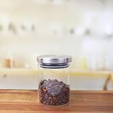 Deconox 300 Ml Vacuum Metal Lid Borosilicate Glass Jar (8.5cm*10cm) 1 Piece