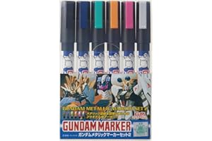 GSI Creos mrhobby GUNDAM - marker Gundam AMS-125 metaliczny zestaw 2