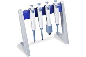 FRISTADEN LAB Labor-Pipettenständer für 5 oder mehr Pipetten, 1 Jahr Garantie, Labor-Pipettenständer, 5 Pipettenhalter