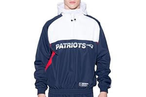 New Era NFL NEW ENGLAND PATRIOTS Colour Block Windbreaker Jacket