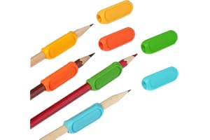 Giantree Silikonowe uchwyty na ołówki, 8 szt., pomoc w pisaniu, do długopisów, dziecko, ergonomiczne, uniwersalne uchwyty na ołówki dla dziecko