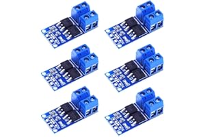iHaospace DC 5V-36V 15A(Max 30A) 400W Dual Mos Transistor Driving Module Switch High Level Trigger PWM 0-20KHz (Pack of 4)