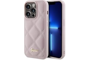 CG MOBILE GUESS GUHCP15LPSQSQSP - Carcasa para iPhone 15 Pro de 6,1 Pulgadas, Color Rosa