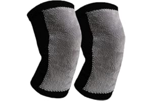 IYWISH Damskie męskie zimowe ocieplacze na kolana rękaw ocieplacz na nogi wełniany kaszmir pogrubione ochraniacze na kolana legginsy pończochy ciepłe termiczne jazda na nartach kolano orteza rękaw na ból