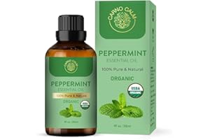 ‎CARNO CALM Carno Calm Pfefferminzöl 30ml | 100% Reines Ätherisches Pfefferminzöl für Haut & Haare | Minzöl für Aromatherapie, Körper, Reinigung, Diffusor & Entspannung | 1 fl. oz