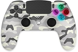 Freaks and Geeks - Manette Sans Fil pour PS4 - White Camo