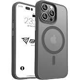 Babilden iPhone i&ccedil;in Kılıf Kamera Korumalı Magsafe Wireless Şarj &Ouml;zellikli Mat Şeffaf Renkli Kılıf (iPhone 12 Pro Max Gri)