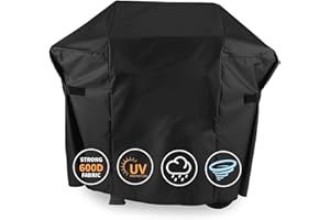 GFTIME 7139 Housse de Barbecue 130X45X107cm pour Weber Spirit II 300 310,Spirit E-320,Spirit 300 et Spirit 200 Series (avec Commandes Latérales),Protection BBQ Cover,Imperméable Résistante, Anti-UV