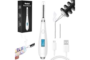 Etcokei Fadenbrenner, über USB wiederaufladbar mit Stromanzeige, einfaches Brennen und Schmelzen von Fäden, Fadenbrenner-Werkzeugzubehör zum Perlenfaden, Weben, Nähen, Leder- und Schmuckherstellung