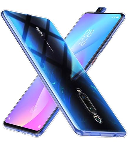 AICEK Durchsichtige Hülle Für Xiaomi Mi 9T – Transparente TPU Schutzhülle, Ultradünn & Stoßfest – Mit Noppen-Design