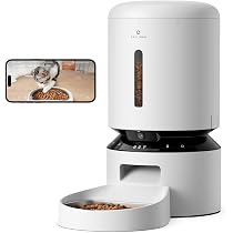 PETLIBRO Automatic Cat Feeder with Camera, 1080P HD Video with ...