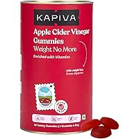 Kapiva Apple Cider Vinegar Gummies - Multivitamin Supplement for Weight Management | Detox and Boost Metabolism - 30…