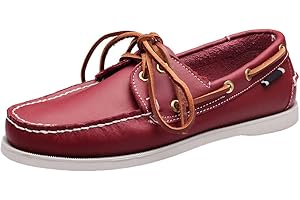 XFQ Men's Boat Shoes, Classic Deck Shoes Leather City Casual Shoes