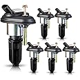 ENA Set of 6 Ignition Coil Pack Compatible with Chevrolet GMC Isuzu Hummer Oldsmobile Saab Buick Trailblazer Envoy Rainer Colorado Canyon H3 2.8L 2.9L 3.5L 4.2L Replacement For UF303 C1395 UF-303