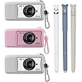 HASLED 3 Pièces Correcteur Souris Kawaii - Ruban Correcteur Photo + 3 Stylos Gel Effaçables, Mignon Et Pratique