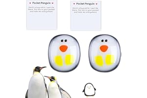JIANYH 2 Pcs Pocket Penguin, Pocket Hug Gift, Special Cute Penguin Pocket Keepsake Ornament, Pocket Gifts for Men Women