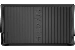M MOTOS Tapis de coffre voiture pour Renault Zoe depuis 2012 Améliorez Votre Confort de Voyage avec Le tapis noir antidérapant Auto DZ- tapis voiture Tous Temps pour Voiture, Protection Contre les sal