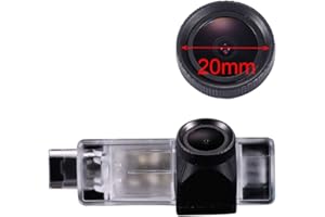 DYNAVSAL Neues Objektiv HD Einparkhilfe Auto Rückfahrkamera, Super Weitwinkel wasserdichte Nachtsicht Car Camera für Mercedes Benz Vito W639/Citroen Jumper Kombi Minivan/Space Tourer/Nissan/Peugeot/Citroen