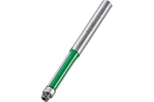 Trend CraftPro Guided Trimmer Router Cutter Bit, 1/4 Inch Shank, 6.35mm Cut Diameter & 25.4mm Cut Length, Tungsten Carbide Tipped, C168X1/4TC