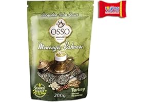 ‎TRINOVI.COM Trinovi.com Osso Türkischer Ottoman Menengic Kaffee, 1 X 200gr, Traditioneller Ottoman Menengic Coffee - Freshly Ground - Aromatik Osmanli Menengic Kahvesi - Romatisierter Röstkaffee- Trinovi