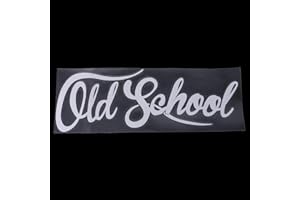 Xuniu 19x7cm Etiqueta engomada del Coche, Old School Vinyl Custom Classic Car Styling Decal Accesorios para el Coche