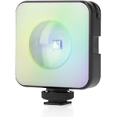 ayex RGB LED ambiyans ışığı, 45 y&uuml;ksek etkili ışık boncuğu, 2000 mAh pil, Type-C &uuml;zerinden şarj edilebilir, Ambiance Light W-