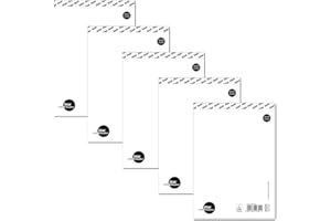 Staufen Style Bloc-notes - 5 blocs de 50 feuilles chacun, DIN A5, 70 g/m² vierge, sans couverture