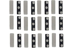 KUOXAN 12 Pairs Magnetic Curtain Closure, Magnetic Blinds for Windows, Accessory for Blackout Curtains for Curtains