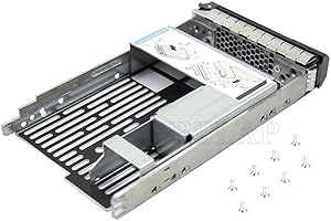 DBTLAP 3.5" SAS/SATA Hard Drive Tray Caddy with 2.5'' Adapter para DELL Poweredge R310, T310, R410, T410, R415, R510