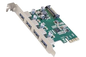 IO Crest 4 Port USB 3.0 and PCI Express Card