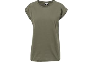 Urban Classics Ladies Extended Shoulder Tee T-Shirt Femme