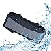 Produktbild POHO Waterproof Bluetooth Speaker with FM Radio, Mic, Aux, Powerful Dual 10W Driver and Enhanced Bass, 20 hours Playtime, Support 256GB Micro SD Card (Black)