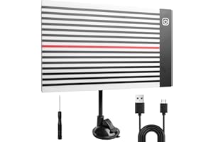 GOMETY Licht für lackfreie Dellenreparatur, Dellen Reparatur Licht Brett LED mit Verstellbare Halterung, USB Karosseriestreifen-Prüflampe und LED-Reflektorboard Paintless Body Repair Kit für Auto
