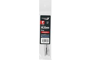 PRODIAMANT Fret sågblad för metall – 12-pack, 130 mm storlek 1 fin – släta, exakta skärningar för detaljerade metallprojekt