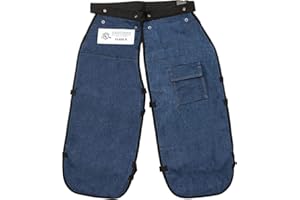 MGP SUPPLY Chainsaw Chaps For Men - Chain Saw Chaps For Men, Apron Style W/Pocket & Adjustable Belt, Safety Equipment