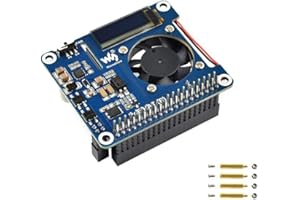 COOLWELL Raspberry Pi POE Hat (PoE Hat (B))