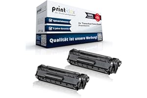 ‎PRINT-KLEX GMBH & CO.KG 2X Print-Klex Tonerkartuschen kompatibel für Canon Fax L 150 Fax L 170 3500B002 728 Black Schwarz - Office Plus Serie