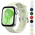 Silicone Band for Huawei Watch Fit 3 Strap(Not for Watch Fit/Fit2) Lightweight Sport Wristband Intended for Huawei Fit3 Strap