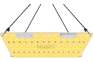 Niello Lampe LED de croissance horticole de 2000W, PPFD élevé offrant un éclairage similaire à la lumière du soleil, plein spectre, pour culture en intérieur de légumes et de plantes fleuries