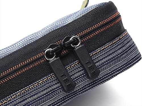 ITraveller Mehrfachfunktion Universal Travel Tragen Tragbarer Organizer-Kasten-Beutel-Kasten-Abdeckung für kleine Elektronik-Zubehör, USB-Kabel, Festplatte, Energien-Bank, Power Adaptor Medium - 6