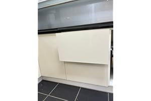 Top Living MCR Cream Gloss MDF Replacement Kitchen Doors Drawers (140 X 596mm Drawer Front)