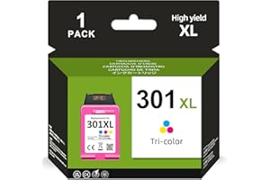 COLOWORLD 301XL wkłady do drukarki, 301 kolor XL, zamiennik do drukarek hp 301, kolor kompatybilny z HP DeskJet 2540 2050 2510 1050 1510 3050 1000 1010 Envy 4500 4504 5320 5530 4500 7 OfficeJet 4 630 2620