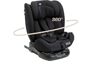 Chicco Unico Evo I-Size, Seggiolino Auto 0-36 Kg, omologato ECE R129/03, Isofix Girevole A 360° E Reclinabile, Gruppo 0+/1/2/3 Da 0 A 12 Anni
