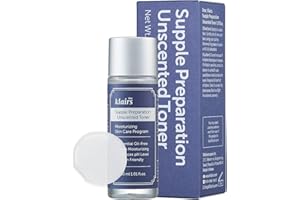 DearKlairs Tónico sin fragancia Supple Preparation de 1,01 onzas líquidas, calmante, de rápida absorción, no irritante, sin fragancia, tamaño de prueba, K-Routine