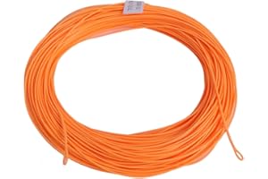 Kylebooker Flottante 30m Fly Fishing Line Peso Forward Design con anello saldato (3F, 4F, 5F, 6F, 7F, 8F)