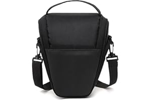 GENERIC Laven & Ivory SLR/DSLR Camera Bag, Large Capacity Shockproof Waterproof Single Camera Case Bag, Adjustable Shoulder Strap, Compatible for Nikon, Canon, Fuji, Panasonic, Sony