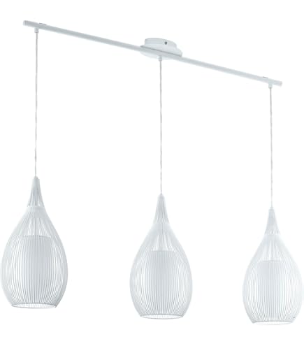 Hanglamp Eden, crèmekleurig, metaal, fitting E27 Hanglamp Eden, crèmekleurig, metaal, fitting E27