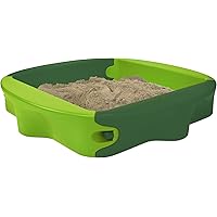 BIG-Sandy mit Hard-Cover - Sandkasten mit bespielbarer Abdeckung, bequeme Sitzfläche, UV-stabilem und wetterfestem…